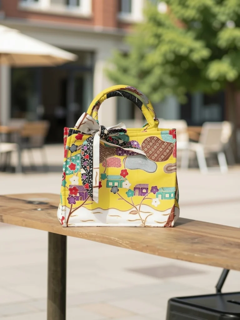 Puteri Batik Mini Handbag – Sunflower